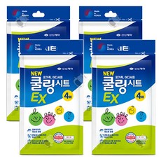 신신제약 NEW 쿨링시트EX 열냉각 해열 냉찜질 쿨링, 1개, 16매입