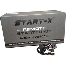 쉐보레 아발란체 2007-2013용 Start-X 원격 시동 | 플러그 N 페이 시 3배 잠금 업데이트 필요 없음, 1개