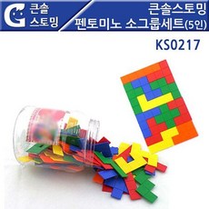 평면도형 큰솔스토밍 펜토미노 소그룹세트(5인) KS0217, 상세페이지 참조, 상세페이지 참조, 케이씨 본상품선택