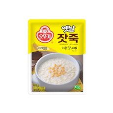 오뚜기죽 옛날죽 5종세트 쇠고기죽 잣죽 검은깨죽, 오뚜기 옛날잣죽 80g 6개