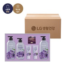 LG선물세트 생활의 감동 바디케어세트 라벤더x 6개
