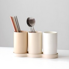 Camome Kitchen 奶油 3 碗餐具, 單身的, 1套