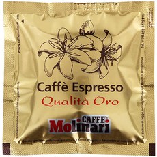 CAFFE 몰리나리 에스프레소 QUALITA 오로 150 개 ESE 포드 / 1.05kg