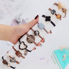 생고무줄머리끈