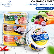 Sea Crown 브랜드 참치 캔 - 정품 - 태국산 수입품, 칠리소스, 1개