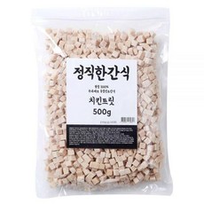  원물 100% 치킨트릿 500g 동결건조 정직한 고양이 강아지간식, 치킨트릿(파우치포장) 500g 