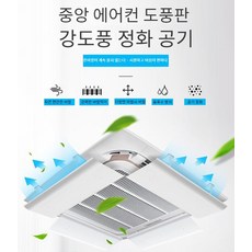 에어컨 바람 방향 조절하는 통풍판 가리개, 천장 기계 [단일 칩 가격] 60x24CM, 1개