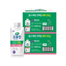 셀렉스 프로핏 웨이프로틴 복숭아 드링크 2박스 (330mlX24팩), 330ml, 144개