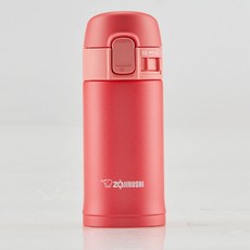 조지루시 미니텀블러 SM-PC20 200ml 원터치 보온보냉병 유아, SM-PC20PV(코랄핑크), 1개 - smslpl200