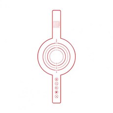 긴 손잡이가 빵 베이킹 매트 들러붙지 않는 이동 도구 패스트리, 4.빨간