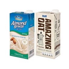 매일 아몬드브리즈 오리지널 950ml 1 어메이징 오트 바리스타1, 1세트, 1.9L