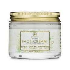 Era Organics Tea Tree Oil Face Cream 에라 오가닉스 티트리 오일 페이스 크림 57 g, 상세페이지참조, 57g