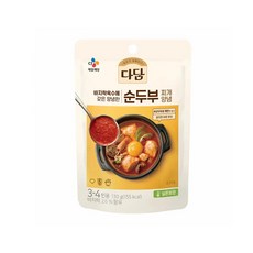 다담 순두부찌개양념 130g 5개