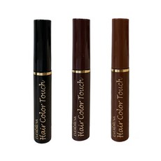 EVERbilENA 헤어 칼라 터치 헤어마스카라 5초새치커버 헤어틴트, 1개, 자연갈색