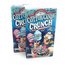Captain Crunch Cotton Candy Cereal 캡틴 크런치 코튼 솜사탕 시리얼 2팩, 0팩, 0g