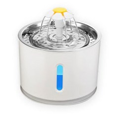고양이 강아지 스마트정수기 2.4L 자동 급수기 물그릇, 1개, 단품
