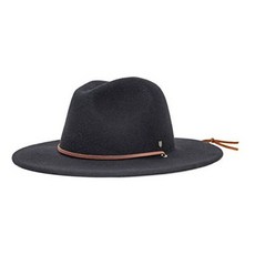 Brixton Mens Field Wide 챙 펠트 페도라 모자