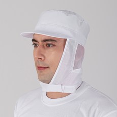 모던위생복 식품위생복 위생모자 MD-5304 HACCP위생모자 남여공용 위생모 식품공장 위생모자, 화이트, 1개