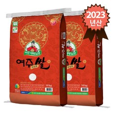 참쌀닷컴 2023년 햅쌀 대왕님표 여주쌀 진상미, 20kg(10kg+10kg)