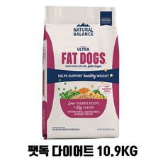 내추럴발란스 팻독 다이어트 라지바이트 10.9kg + 증정 샘플 5개, 1개, 연어+치킨 - 내추럴발란스