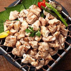 맛있는홈쿡 수영골목길 곱창 돼지곱창 에어프라이어 초벌 손질 삶은 모듬 소금구이 양념구이 3가지 술안주 야식, 직화 곱창 소금구이 200g