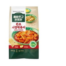 올바르고 반듯한 원조 시장떡볶이 575gX3봉