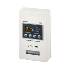 우리엘전자 온도조절기/UTH-170 / 필름난방용조절기/4KW, 상세페이지 참조, 1개