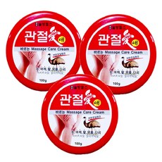 관절애 마사지크림 100g, 3개