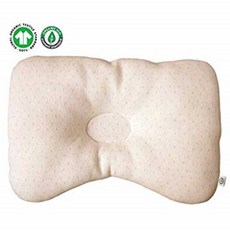 Organic Cotton Baby Protective Pillow - Basic ( Choco Dot )