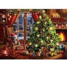 크리스마스보석십자수