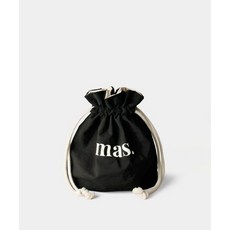 마스마룰즈 MMARULEZ 2 way string bag _ Black