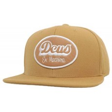 Deus Ex Machina 데우스 엑스 마키나 CHINO CAP 스냅 백 캡 DMP97154 (DARK TAN) [병행 수입품]