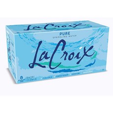 LaCroix Sparkling Water Pure 라크로이 스파클링 워터 탄산수 퓨어 355ml 8개입 1박스
