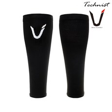 테크니스트 배드민턴 종아리 보호대 TA-CCS-BK, 1개, 사이즈:M (34.7~37.5mm)