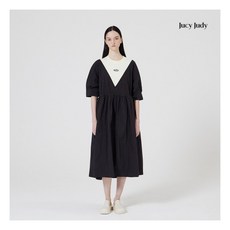쥬시쥬디원피스
 [쥬시쥬디] J컬러블록 허리 셔링원피스 (JXOP321N)