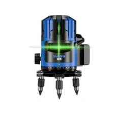 독일 고정밀 레이저 레벨기 수평기 레이져 수평계 측정기 전자 그린 블루 미니 오토 레벨링, 고급형, 2선, 1개