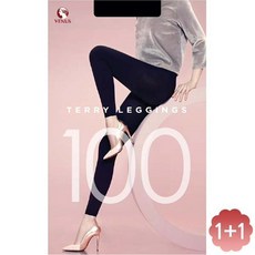 [현대백화점]비너스스타킹 [1+1 기획] 100D 테리 레깅스 (VST8784F)