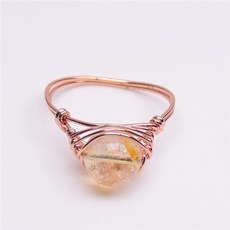 국산자수정반지