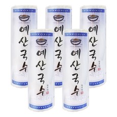 예산국수 소면 1100g, 5개, 1.1kg