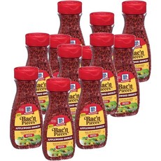 맥코믹 애플우드 스모크 훈제 베이컨 플레이버 비트 Bac'n Pieces Applewood Smoked Bacon Flavored Bits, 124g, 12개