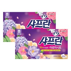 Saffron 衣物芳香柔軟片 Fresh Dream, 2盒, 50張