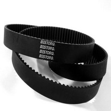 BESTORQ 2103M15 HTD 타이밍 벨트 210mm 외부 둘레 x 폭 15mm 높이 2.3mm 피치 3mm 치아 70개 2팩, 210-3M-15_Pack of 2