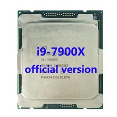 인텔 코어 i9 7900x I97900x SR3NH 프로세서 10C 20T 33GHz 165W 299 MB서버 CPU PK 7920X 용, 1) CPU
