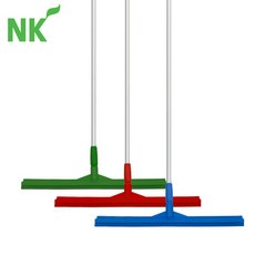 NK 일체형 실리콘 바닥 밀대 / 화장실 식품공장 업소용 대형 고무 스퀴지 물기제거 물밀대 청소 HACCP, 초록, 130cm, 1개