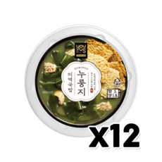 누룽지미역국밥 즉석조리 74.5g x 12개, 단품