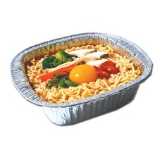 은박라면용기 100개 은박냄비 은박용기