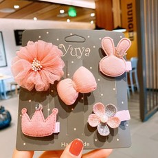 아기왕관집게핀