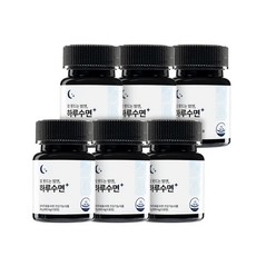 슬룸 하루수면 숙면 수면 건강기능식품 감태 추출물 800mg x 30정, 6개