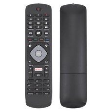 리모컨 NETFLIX 교체품 필립스 4k uhd HDR 앰비라이트 스마트 TV 43pus6262 49pus6262 50pus6262 55pus6262 65pus, 1개