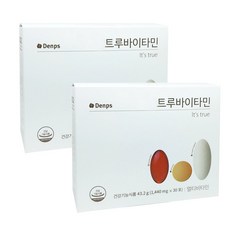 덴프스 트루바이타민 멀티비타민 종합비타민, 2박스, 43.2g